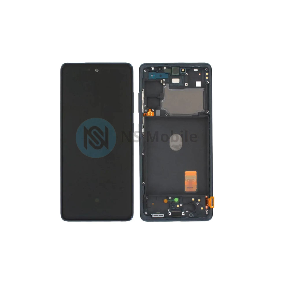 Ecran complet Samsung S20 Fe ( SM-G780 ) Service Pack avec chassis Noir