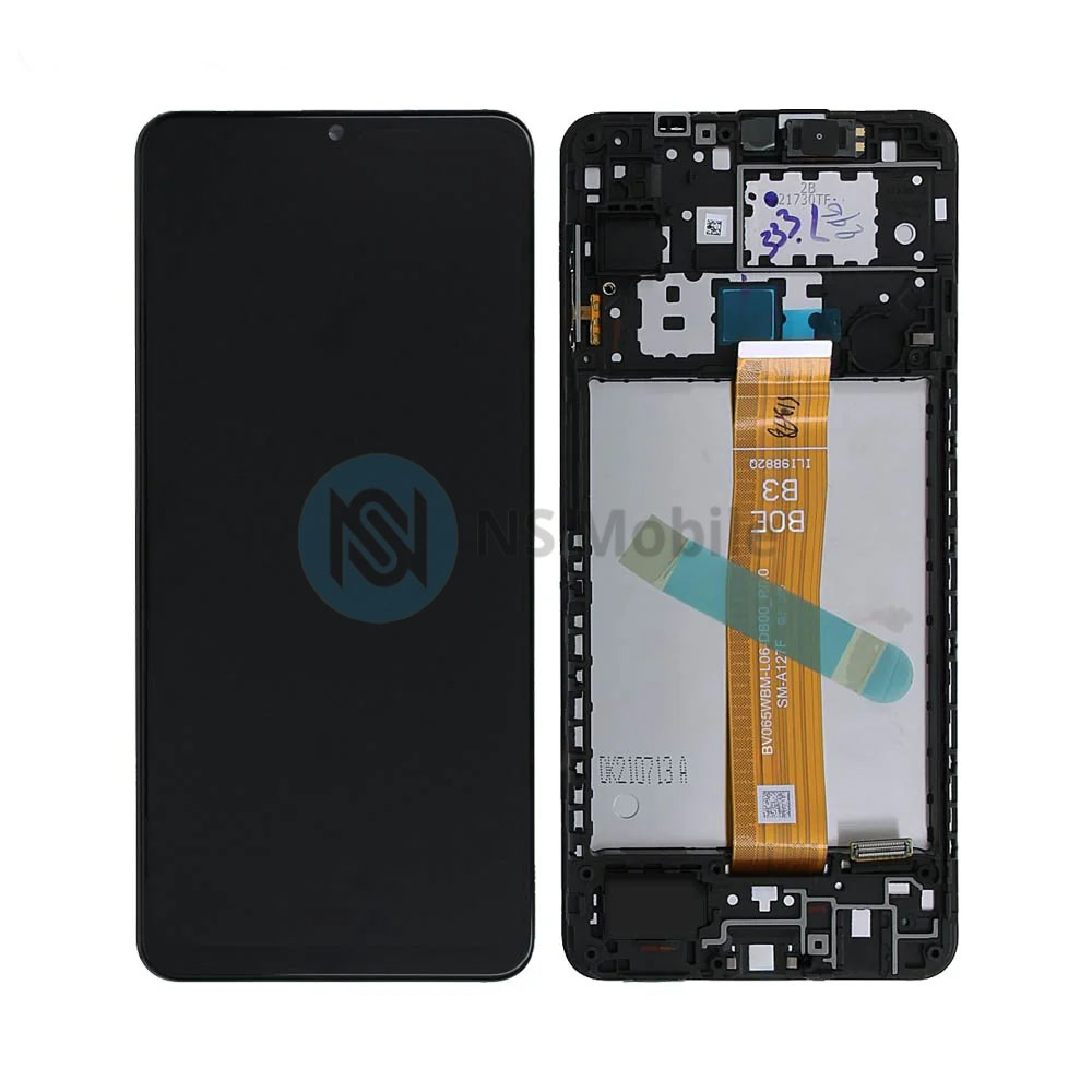 Ecran Complet Samsung A12 (SM-A125) Original Reconditionnné CDOT Avec Chassis 