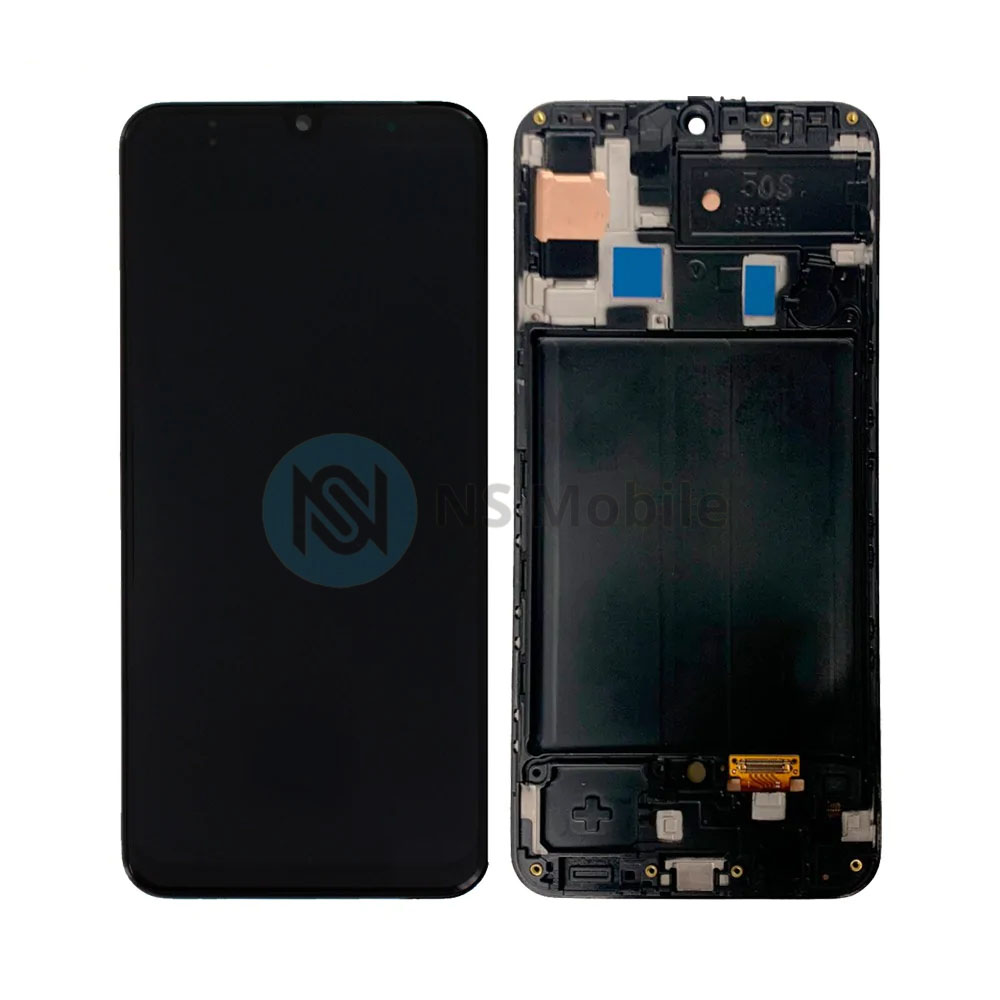 Ecran complet Samsung A50 (SM-A505) Original Refurb avec Chassis