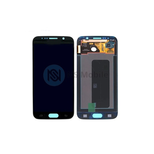 Ecran complet Samsung S6 ( SM-G920 ) Noir chassis Original Refurb