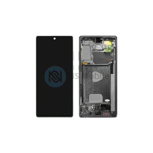 Ecran complet Samsung Note 20 (N980) Vert Service Pack