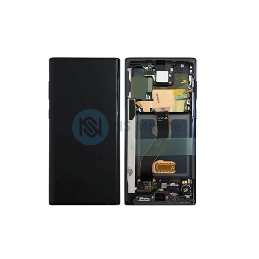 Ecran complet Samsung Note 10 ( SM-N970 ) Noir Refurb avec chassis