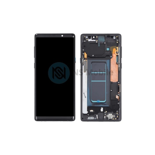 Ecran complet Samsung Note 9 ( SM-N960 ) Noir Oled avec chassis