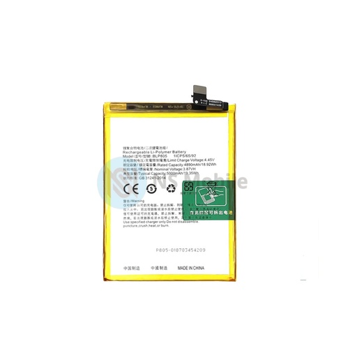 Batterie Oppo A16 / A16s / A32 / A33 2020 / A53 5G / A53s / A54 / A54s