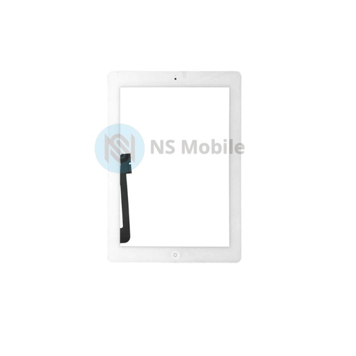 Tactile Apple iPad 3/iPad 4 A1416/A1430/A1458/A1459 Blanc