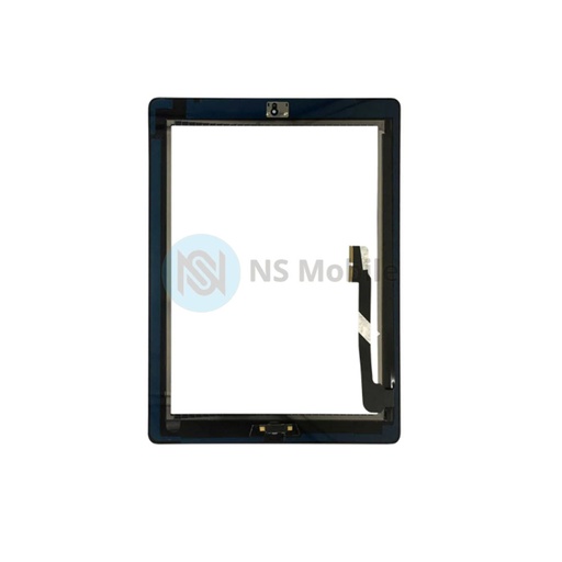 Tactile Apple iPad 3/iPad 4 A1416/A1430/A1458/A1459 Noir