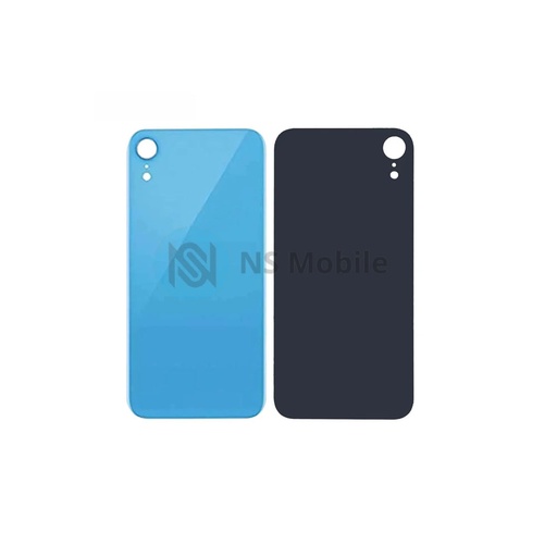 Vitre Arrière iPhone XR Bleu