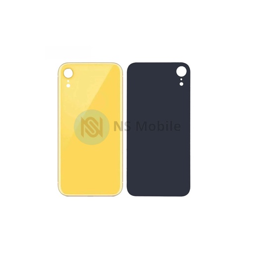 Vitre Arrière iPhone XR Jaune
