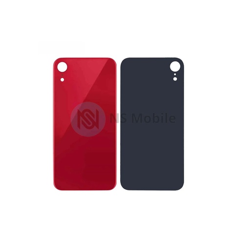 Vitre Arrière iPhone XR Rouge
