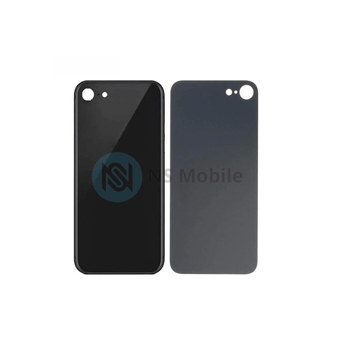 Vitre Arrière iPhone 8 Blanc Noir
