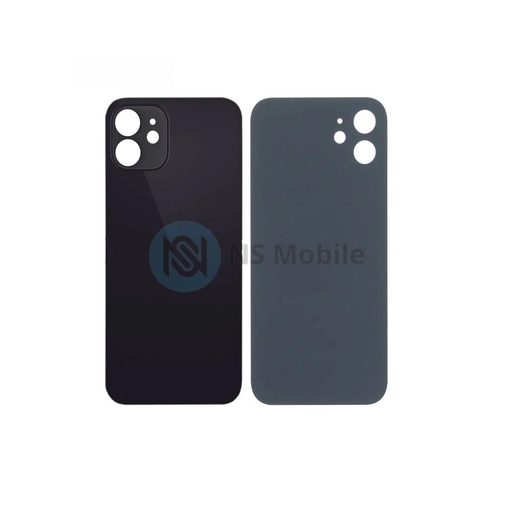 Vitre Arrière iPhone 12 Noir