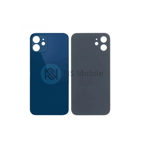 Vitre Arrière iPhone 12 Bleu