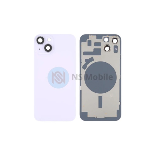 Vitre Arrière + Induction iPhone 14 Complète Violet