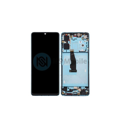 Ecran complet huawei P30 Oled avec chassis Bleu