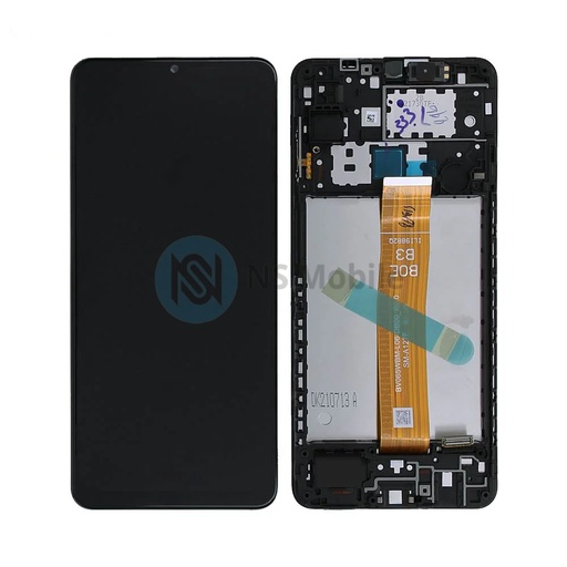 Ecran Complet Samsung A12 (SM-A125) Original Reconditionnné CDOT Avec Chassis 