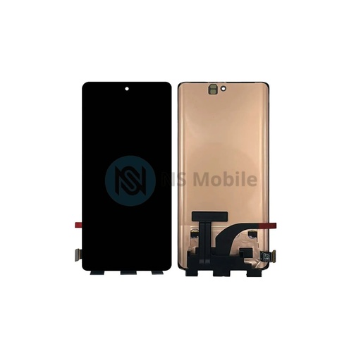 Ecran Complet Vivo V40 Lite Oled Noir